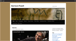 Desktop Screenshot of garrisonfewell.com